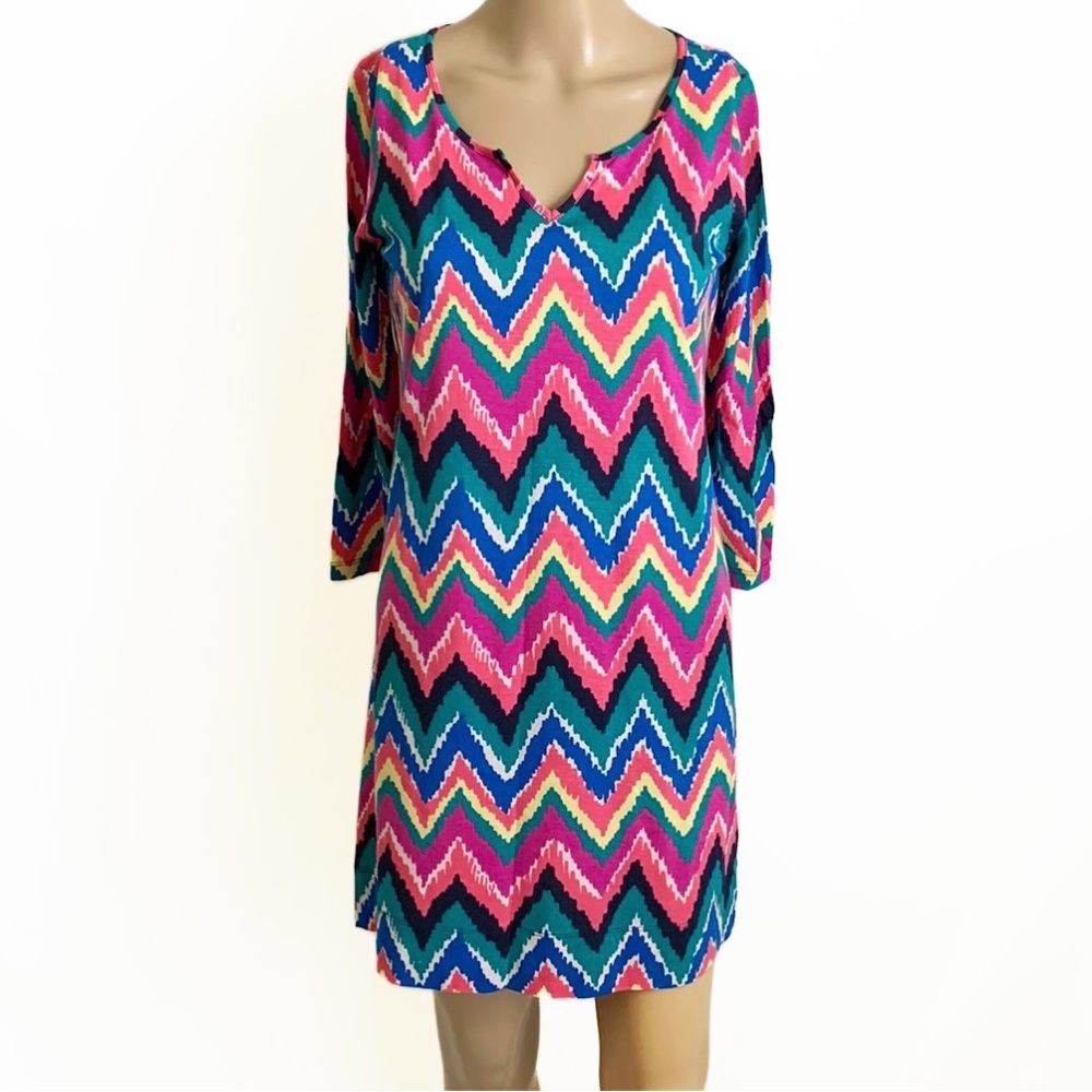 Lilly Pulitzer Gretchen Pima Cotton Shift Dress - Picture 10 of 14